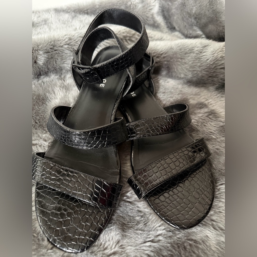 Rampage ankle wrap sandals